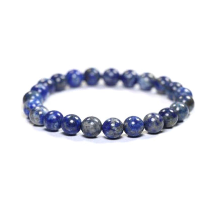 Lapis Lazuli Crystal Beaded Bracelet